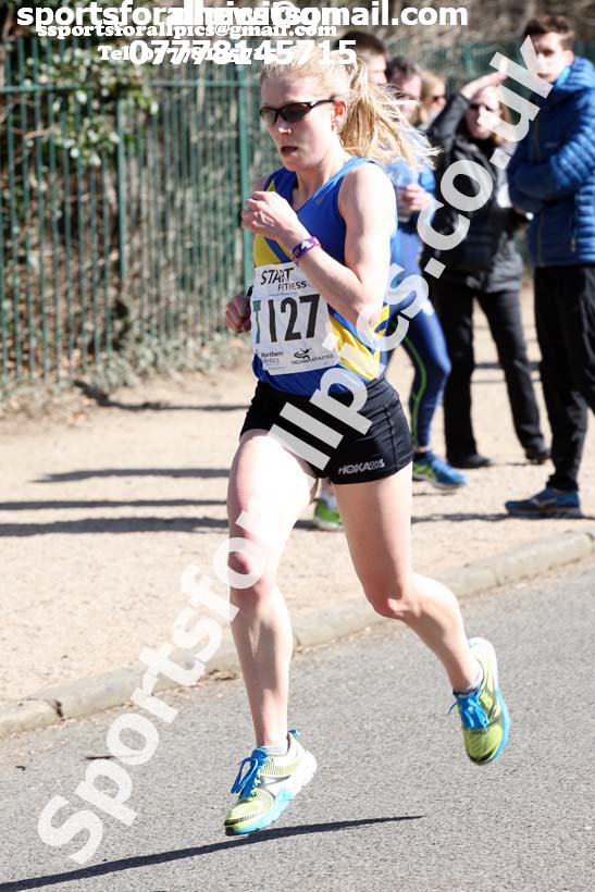 Senior womens Northern 6 Stage Road Relay Champs., Birkenhead Park. Photo: David T. Hewitson/Sports for All Pics